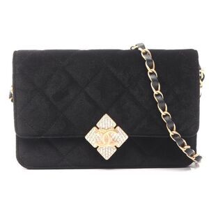 Chanel Fabric Matelasse Shoulder Bag